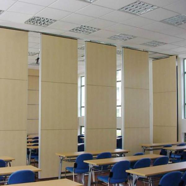 MDF + Aluminum Movable Partition Walls Heat Insulation 65mm Thickness