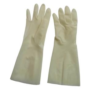 China Solvent Retance Nitrile Dishwashing Gloves 15 Mil Industrial Work on sale