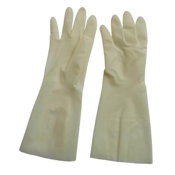 Buy Solvent Retance Nitrile Dishwashing Gloves 15 Mil Industrial Work at wholesale prices