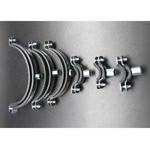 Hot Dip Galvanized Two Screws epdm Pipe Cushion Clamps