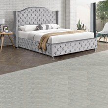 Buy Fabric Custom Upholstered Bed Frame Foundation With Slats at wholesale prices