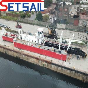 Quality 18inch Cutter Suction Sand Dredger with Deck Crane QHCSD-477 700m3 Capacity 700m3 for sale