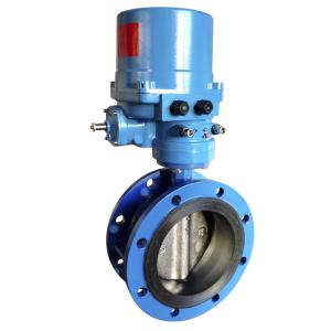 BS5155 PN16 48" Double Flange Concentric Butterfly Valve