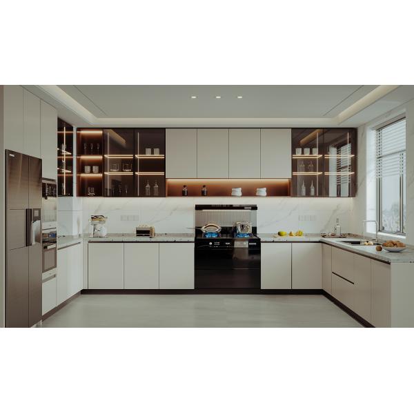 Cabinets Kitchen Furniture Modern Lacquer Finish Kitchen Cabinet Designs