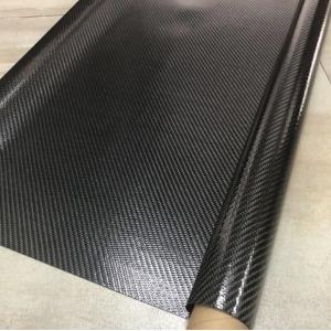 China TPU 3K Carbon Fiber Fabric Shoes Belts Wallets Bags Hats Accesories Material on sale