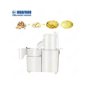 Steam Automatic Continuous Potato Carrot Cassava Peeling And Brush Washing