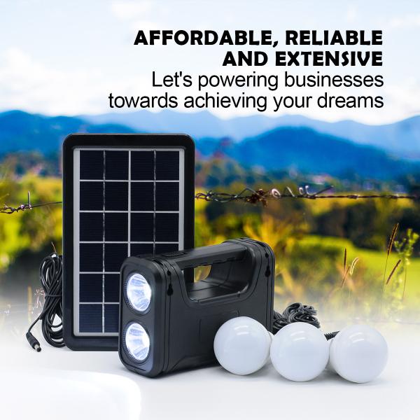solar lighting system 9000mA lithium battery system hot sell cheap price Africa