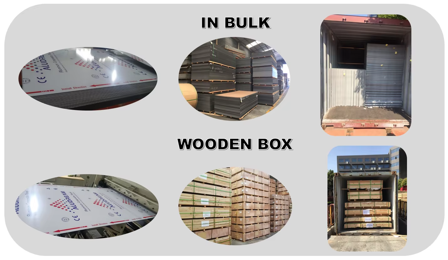 Low Price High Promotion Purple Aluminum Composite Panel Supplier For Indoor And Outdoor Building Decoration 4MM 1.22*2.44m