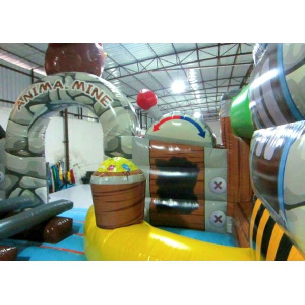 Supplier The Gorilla Inflatable Fun City Inflatable Jumping House Amusement Park