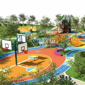 Guangzhou commercial customized children outdoor play equipment supplier in
