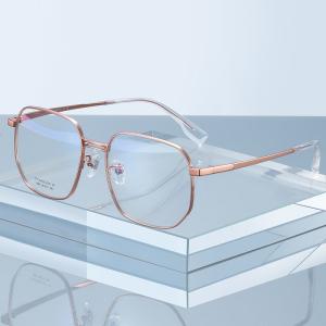 CE Pure Titanium Glasses Frames Square Full Optical 3 Color For Men