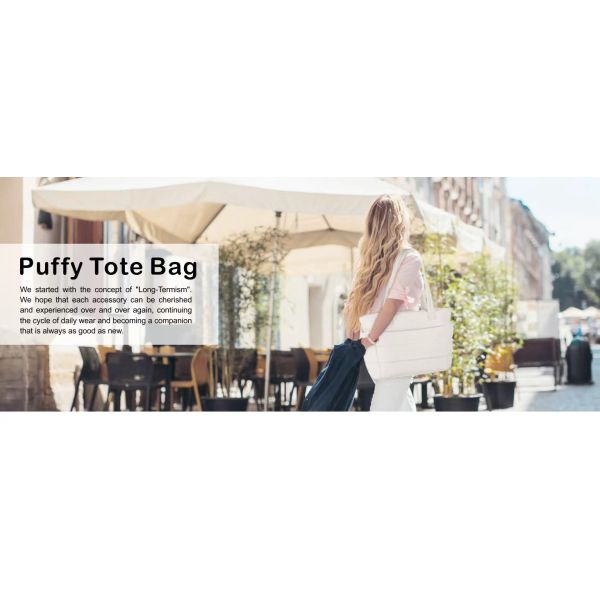 Quilted Large Capacity Tote Bag Multifunctional Travel Bag Portable Storage Bag