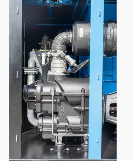 Buy 7.5KW Two-Stage Scroll Micro-Air Compressor High-Pressure Oil-Less Stationary Touch Screen Control Industrial Core Motor 380V at wholesale prices