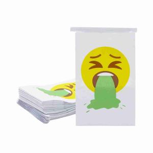 China Personalized Airplane Barf Paper Vomit Bags 40gsm-150gsm on sale