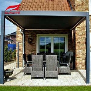 Automated Smart Outdoor Pergola System Motorized Aluminum Louver Roof Weatherpro