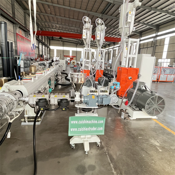 Water Cooling Gas Water Supply Pipe Manufacturing Equipment with 75kw Motor Power