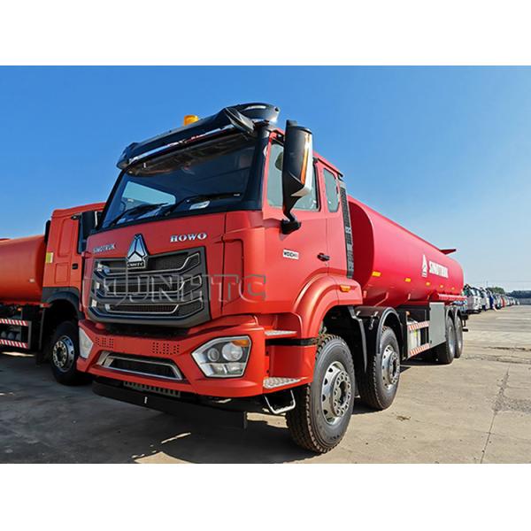 Howo NX Oil Tanker Trucks 8X4 400HP 30000 liters Fuel Transport Fuel Tanker Trucks