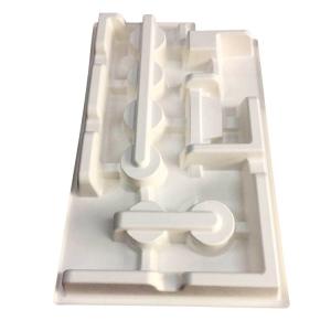 Molded Sugarcane Pulp Packaging Wet Press Disposable Biodegradable