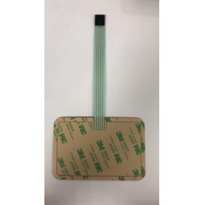 3M Adhesive Waterproof Membrane Switch With 2 Embossed Buttons