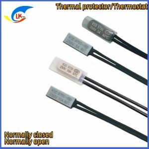 Jump Temperature Control Switch Thermal Protector BW9700 Plastic Case With Wire