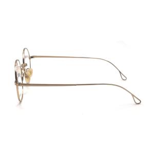 TD016 Round Eye Shape and Titanium Frame