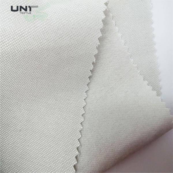 Buy Shrink Resistant Fusible Necktie Woven Interlining Adhesive Wool Interlining at wholesale prices