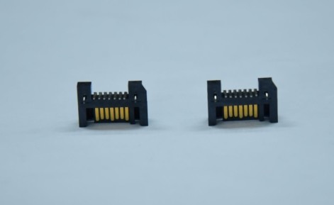Buy SATA Male Chassis DIP Gold Plated 15u'' Wire to Board Connector at wholesale prices