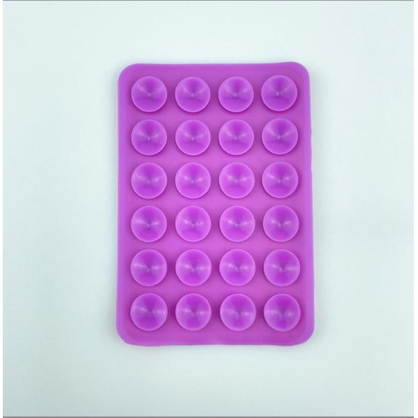 Silicone 24 Anti Slip Silicone Custom Adhesive Suction Cup Pads for Cell Phone Holder