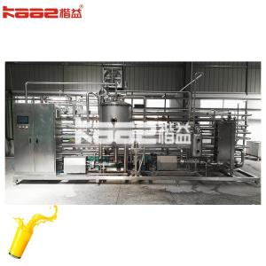 SUS304 316 Mango Pulp Processing Line For Beverage Production Enterprise