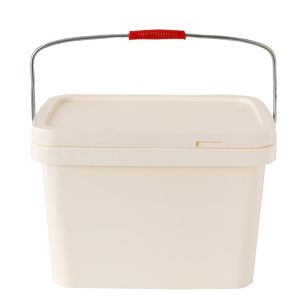 Customizable 5 Gallon Plastic Rectangle Bucket Food Grade