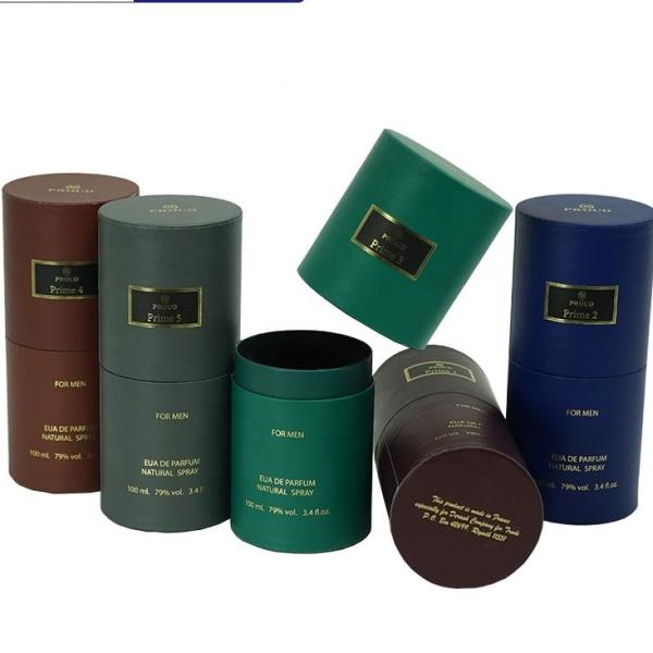 Buy Flexo Paper Tube Tea Packaging , Tea Cylinder Packaging Scratchless at wholesale prices