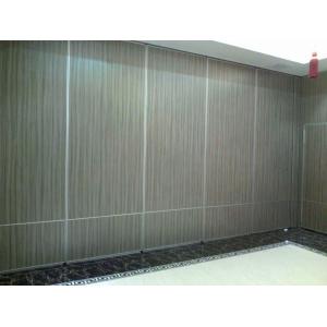 Insulated Decorative Sliding Ceiling Panels , Meeting Room Wooden Partition Wall