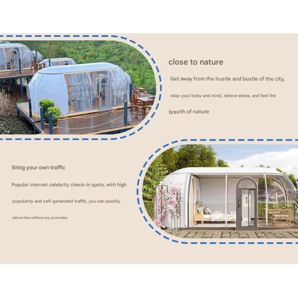 Hotel PC Star Room Bubble Room Transparent Glass Sun Room Outdoor Scenic Area Homestay Restaurant Starry Tent