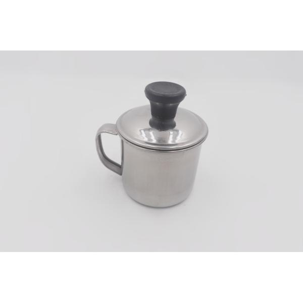 12cm Outdoor Stainless Steel Camping Cup Chrome Wine Mug
