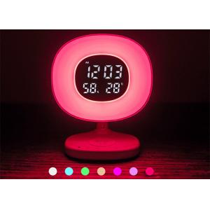 Wireless Charging LED Night Lamp DC 5V 1A Power With Wake Up Alarm Clock