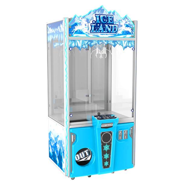 PlayFun Ice King Remote Cheap Coin-operated Mini Doll Vending Machine Toy Crane Claw Push Machine