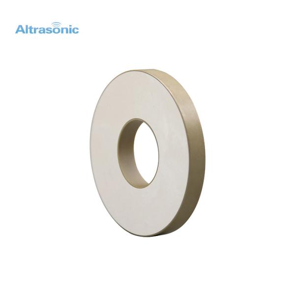 Buy 20kHz Frequency Piezoelectric Ceramic Ring PZT4 PZT8 at wholesale prices