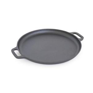 Pre-seasoned 14inch round cast iron pizza pan 35cm