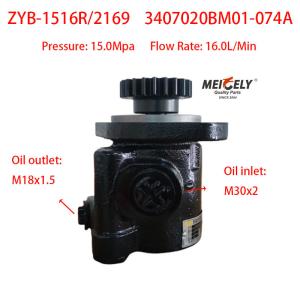 Quality SHACMAN F3000 New Weichai Engine 3407020BM01-074A Steering Pump for sale