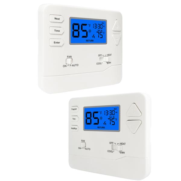 Buy Non-Programmable Heat Pump Thermostat for Home up to 2 Heat and 1 Cool at wholesale prices