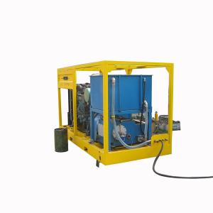 China Industrial High Pressure Washers 90kw Trailer Mounted Pressure Water Pumps on sale