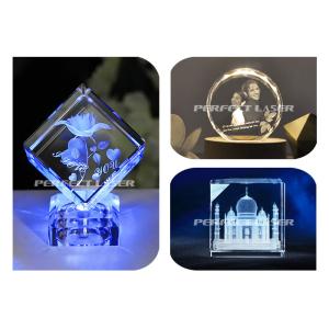 High Stability 3D Laser Glass Engraving Machine With Air Cooled System