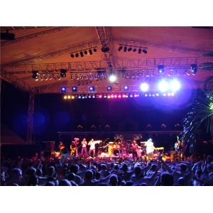 Staging Square Trussed Roof Aluminum Adjustable Stage 1100Kg Max Loading