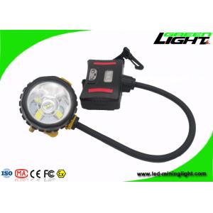 Underground Led Mining Headlamp GLS12-A 15000lux Anti - Explosive Rechargeable