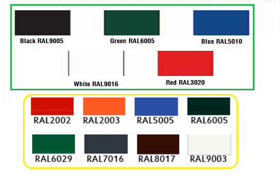 3.5mm Thick Plastic Coated Chain Wire Fencing Light Green And Dark Green Anti rust