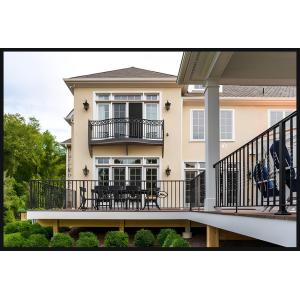 Galvanized Zinc Steel Railing for Wet Salt Prone Areas