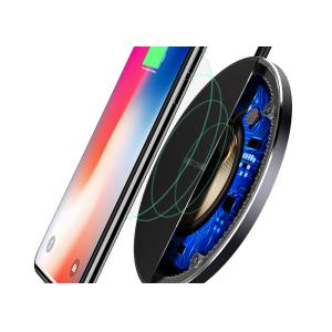 5W 7.5W Qi Standard Wireless Charging Pad 10W