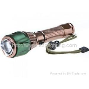 Quality CREE Q5 5W 350LUM saving energy LED flashlight dimmable for sale
