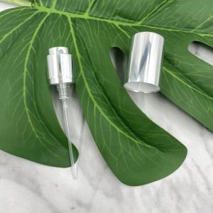 Refillable Perfume Pump Sprayer 15/400 0.07ML 0.09ML Dosage With Silver Collar
