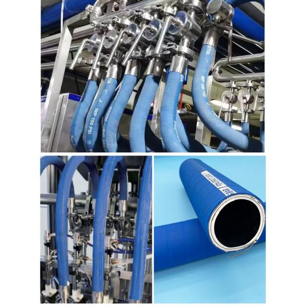 Food Grade Hose Pipe Reel Food Safe Tubing With Smooth Or Corrugated Surface